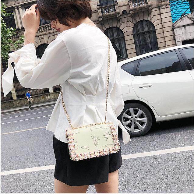 Dawaar Pearl ral Sg Shoulder Bag Dinner Event Handbag Beg Wanita 9R4