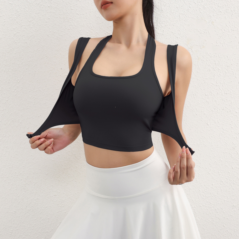 Hot Sales Bras 2024 New Design Yoga Wear Breathable Double Straps Running Fiess Sports Bra For Women