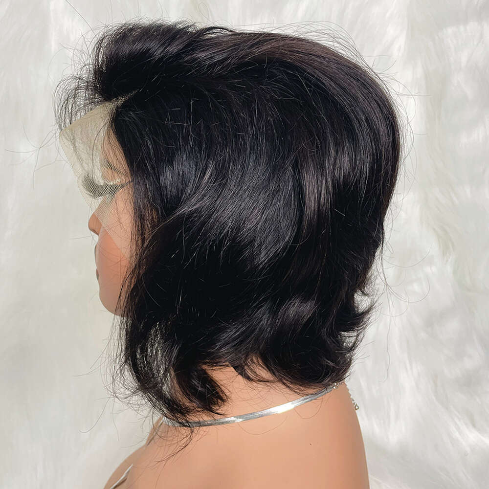 13X4 Lace Frontal Wig Natural Color Brazilian Cheap On Sale Clearance e Cut Wigs Human Hair