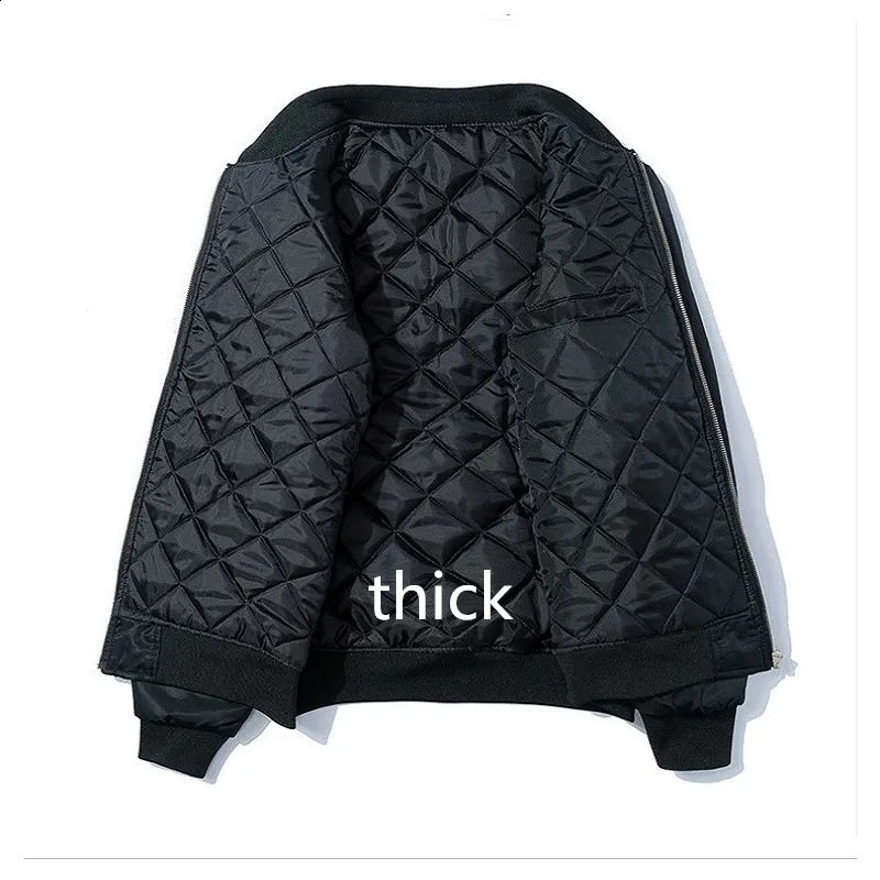 Embroidery Mens Bomber Jacket Dragon Tiger Autumn Winter Pilot Jacket Men Hip Hop Japanese Baseball Youth Jacket Streetwear Male 240911