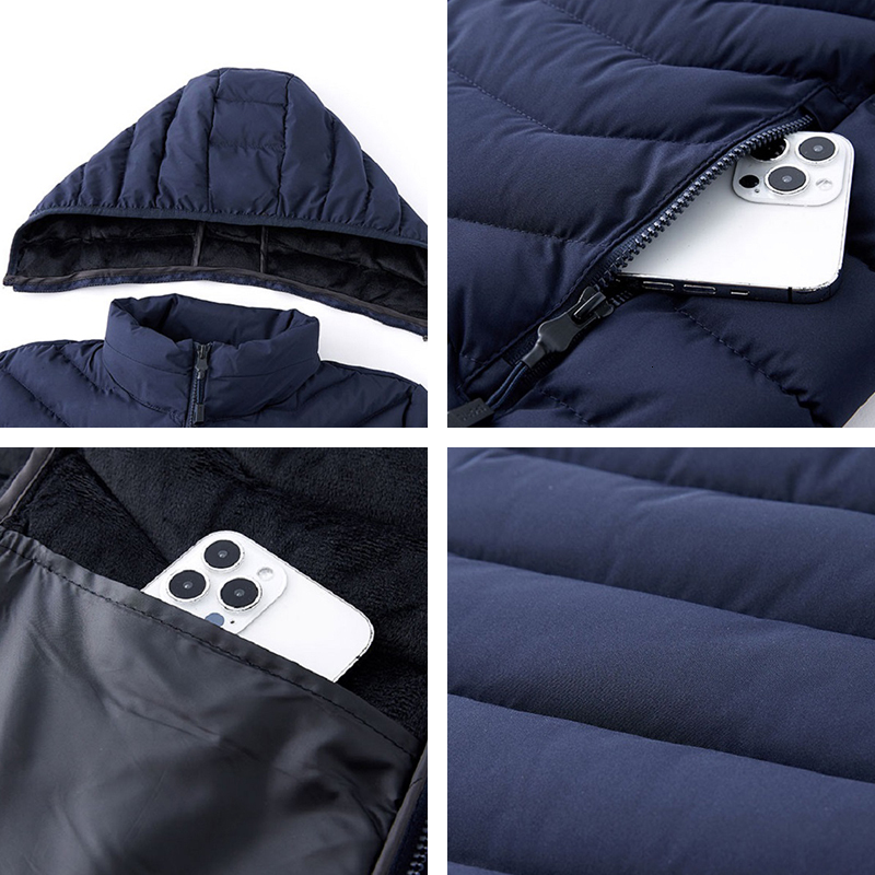 Plus 8Xl Men Autumn Winter Thick Warm Waterproof Jacket Coat Mens Casual Brand Outwear Detachable Hat Outfits Parkas Male