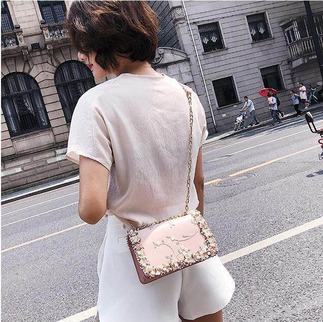Dawaar Pearl ral Sg Shoulder Bag Dinner Event Handbag Beg Wanita 9R4