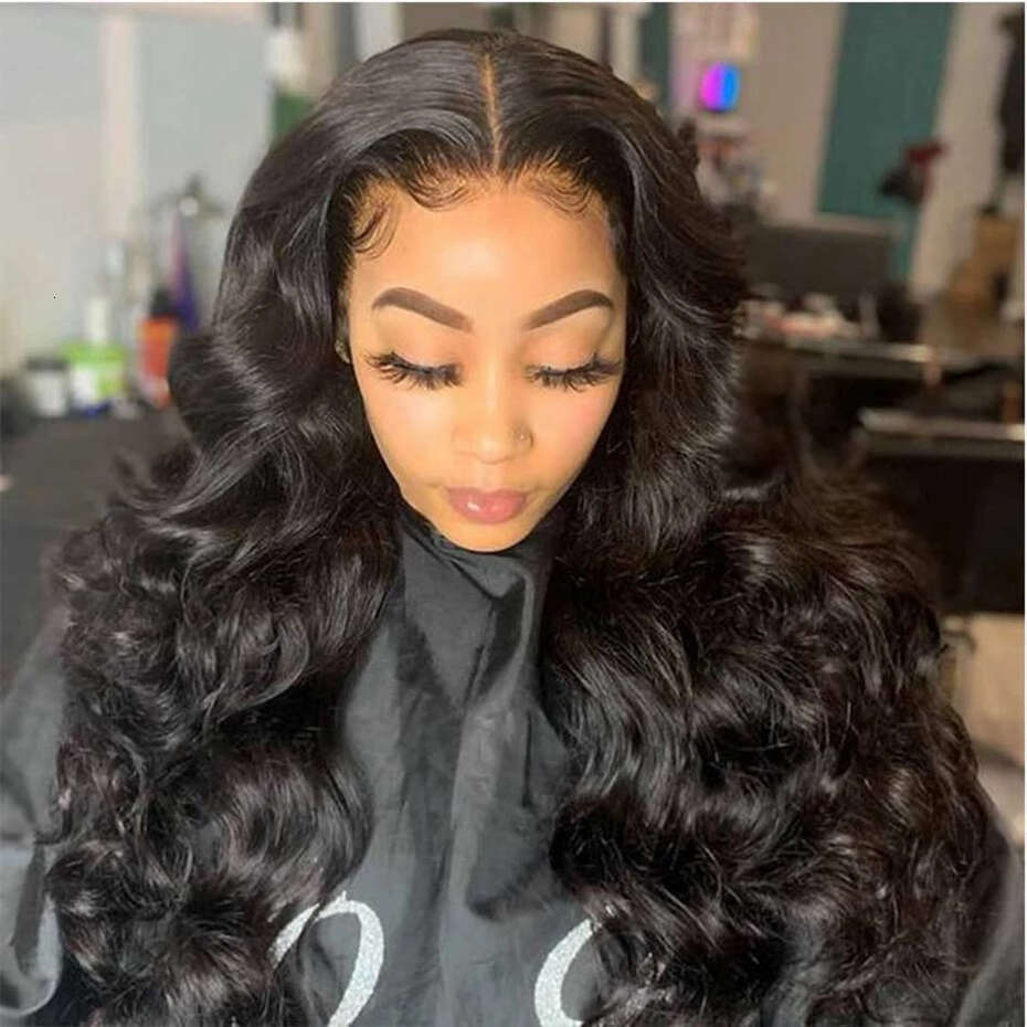 360 Frontal Human Pre Plucked Wigs Brazilian Transparent 13x4 13x6 Body Wave Glueless Lace Wig For Women Bg Hair
