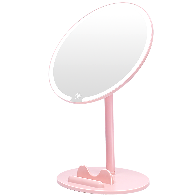 Netflix special LED make-up mirror rotatable desktop mirror desktop beauty mirror dormitory portable make-up mirror