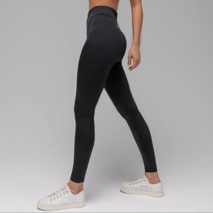 Black Sexy High Waist Scrunch Leggings Thick Workout Butt Lifting Plus Size Tights Yoga Pants For Women