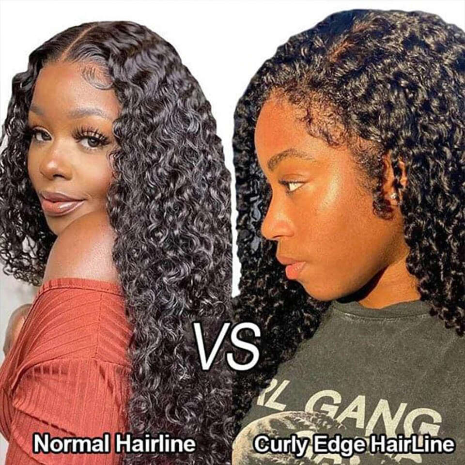 Clearance SuperDeals 4c Edges Haire Wig 13x6 13x4 Deep Wave Lace Front Human Hair Wigs For Women Virgin 16-36 Inch
