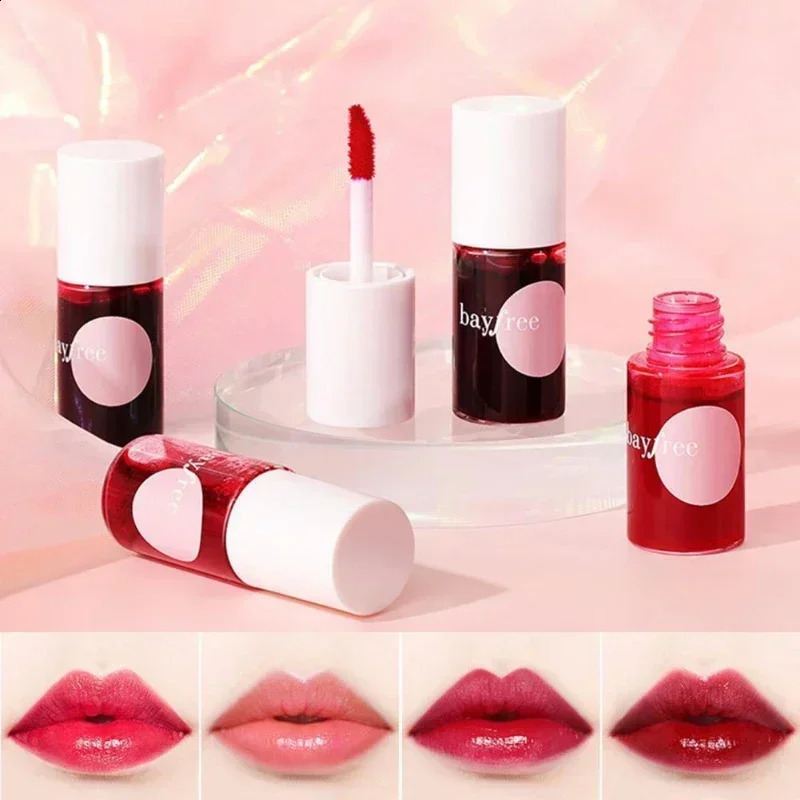 4 Colors Lip Gloss Mini Glaze Mirror Long Lasting Nonstick Cup Makeup Waterproof Moisturizing Liquid Lipstick Cosmetic 240911
