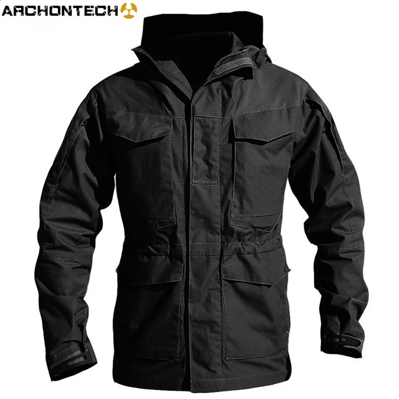 M65 UK US Men Pro Clothes Windbreaker Militar Field Jackets Mens Winter/Autumn Waterproof Flight Pilot Coat Hoodie Five Colors 240911
