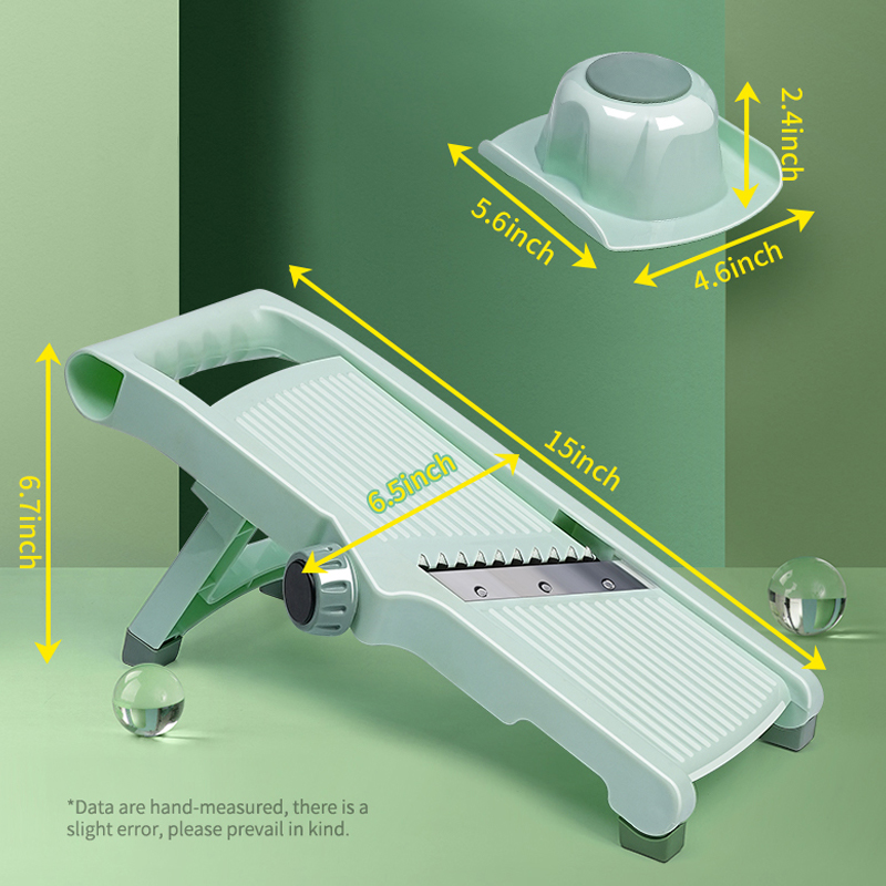 Collapsible multi-function vegetable cutter potato shredder stainless steel scrubber