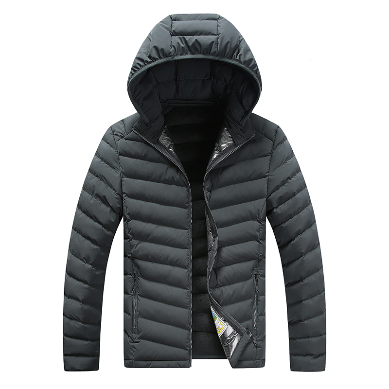 New Autumn Winter Men Warm Thick Waterproof Jacket Coat Mens Brand Windproof Outwear Detachable Hat Outfits Parkas Male