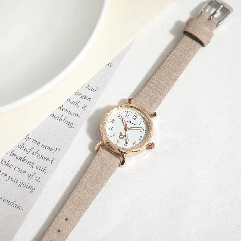 Popular new launch ladies cute little mouse head quartz watch gift watchX240923