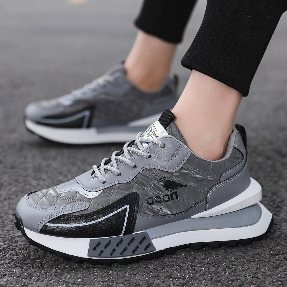 new free shipping designer women outdoor trendy grey black sneakers sports platform running shoes breathable athleisure runners trainers mens
