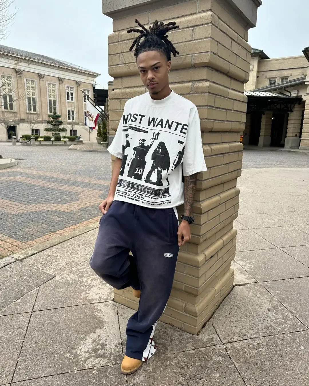 Korean Retro High Street Style Men Street Trend Side Star Pattern Pants Hip Hop Apparel Premium Zipper on The Leg 240923
