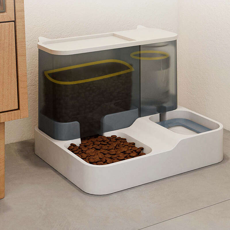 Cat automatic dispenser, large capacity wing water feeder, cat and dog feeding pet supplies