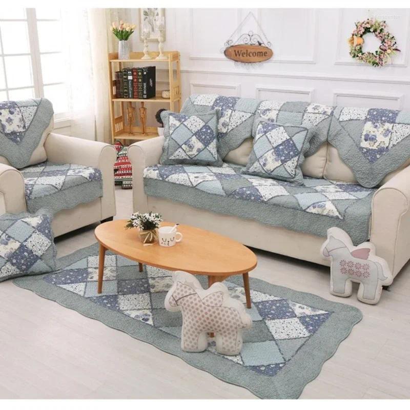 Chair Covers Four Seasons Universal Sofa Cushion Selg Fabric Simple Tatami Anti-skid Cushions Towel