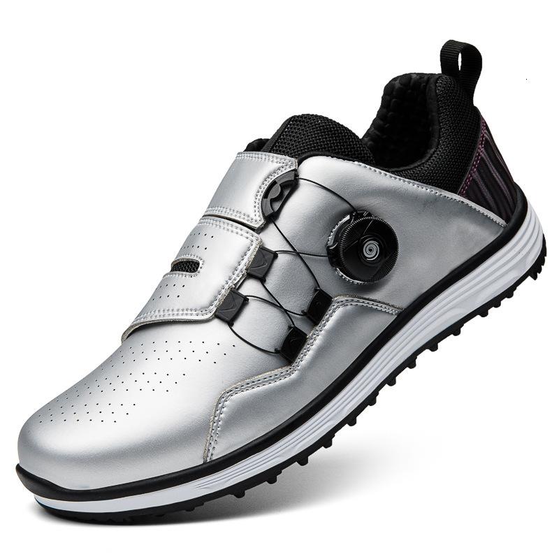 ddmytiger New Golf for Men's Leisure Sports Knob Buckle with Broken Nails, Anti slip and Wear resistant Shoes C
