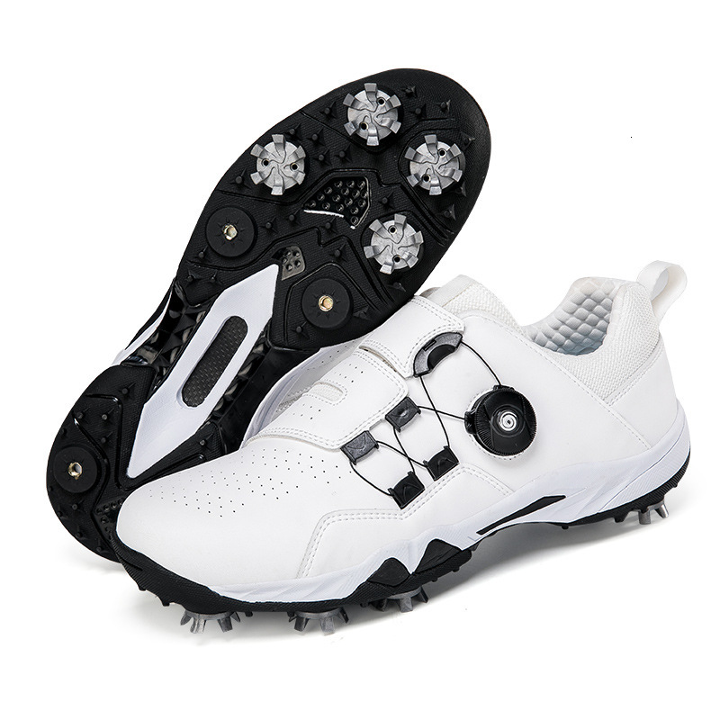 ddmytiger Hot selling 2024 spring new rotating button golf for couples, non slip and detachable professional sole shoes C ddmythur