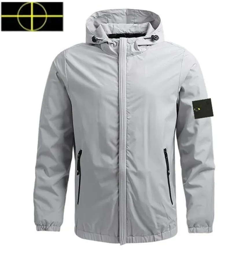 Designer Men's Spring and Autumn Sports Windbreaker Coat Couple's Hooded Brand Jacket