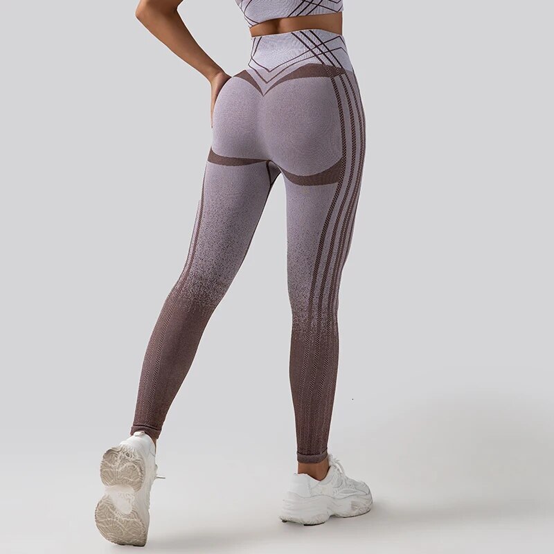 Yoga Pants Sport Leggings Piece Seamless High Waist Push Up Woman Tights Fiess Workout Gym Clothing