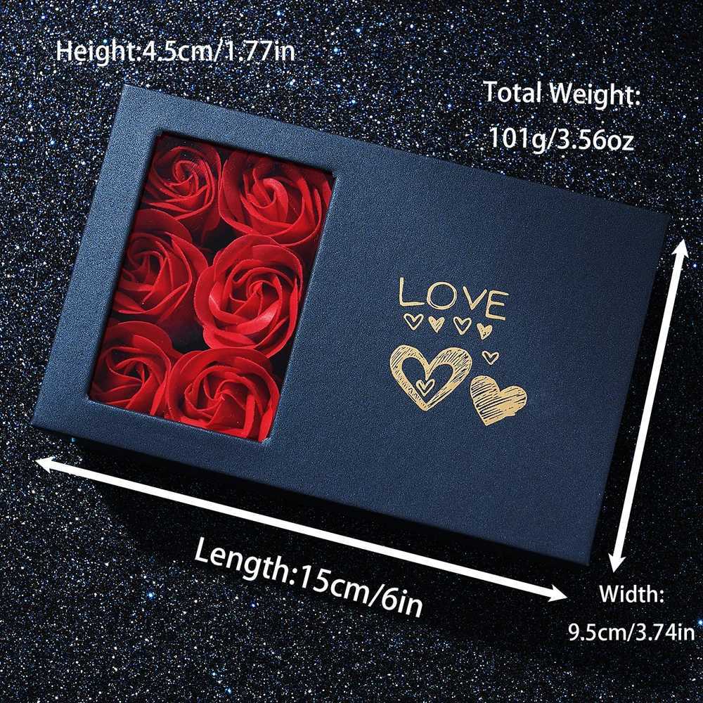 Fashion Luxury Women Gold Watch Bracelet Necklace 6Pcs Set Ladies Diamond Quartz Wristwatch Valentines Day Mothers Day GiftX240923