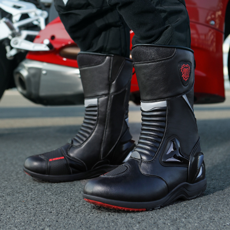 ddmytiger Hot selling 2024 plus size classic shoes, anti fall, wear-resistant, waterproof, anti-collision motorcycle equipment shoes C ddmythur