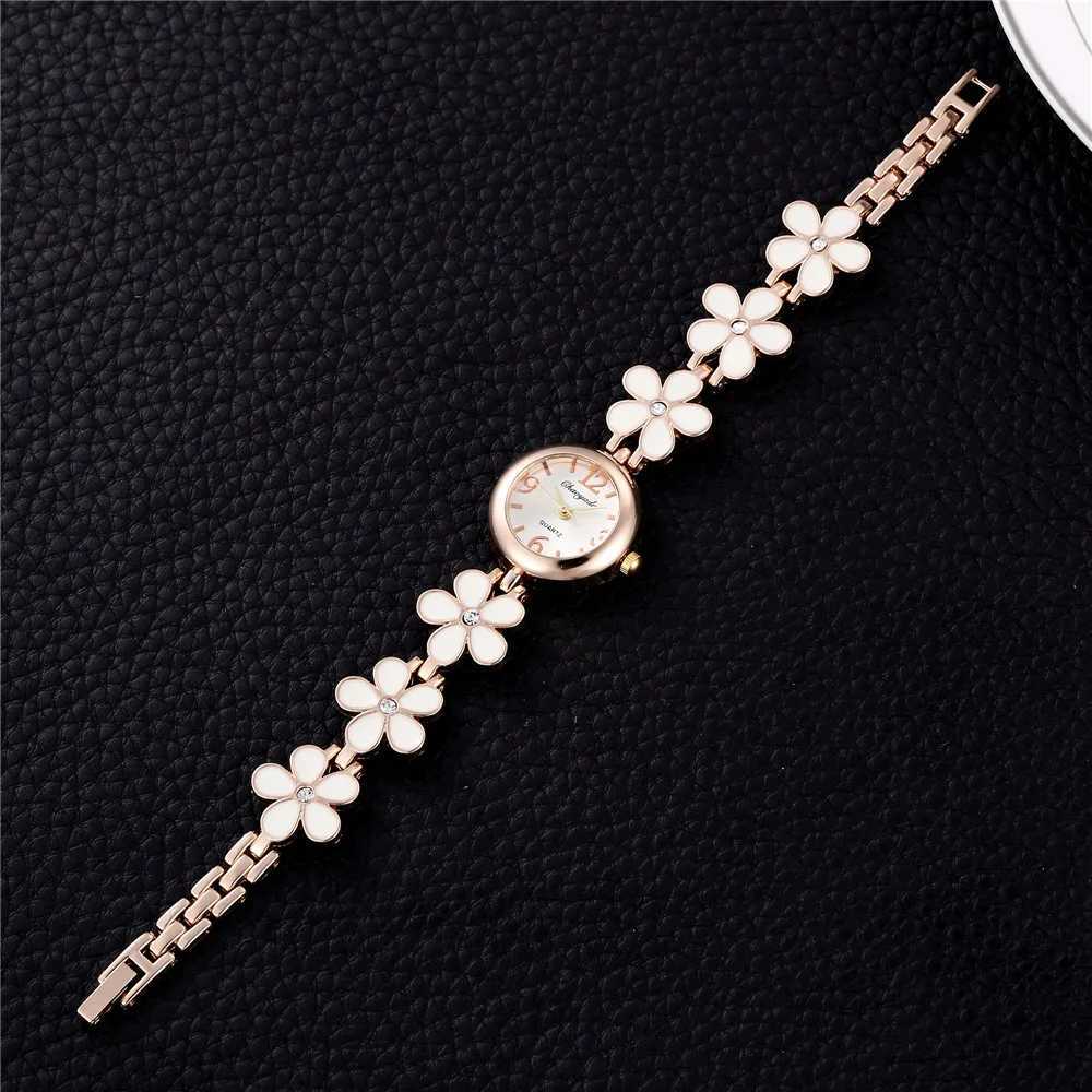 2024 Luxury Bracelet Women Watches Fashion Small Dial Analog Quartz Wristwatches Ladies Dresses Rose Gold Clock Gifts For WomenX240923