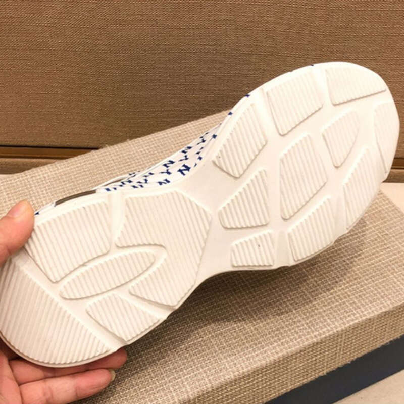 Brand Sneakers Fashion Print Casual Breathable Lace Up Running High Quality Men Sport Shoes 2024 New