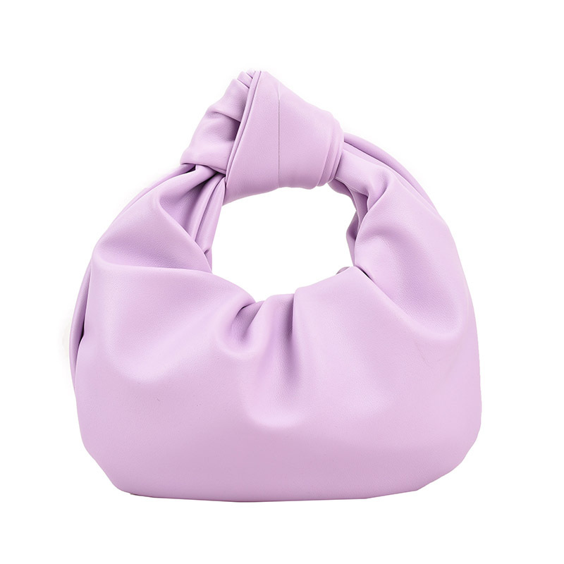 Fashion Designer Unique design 3 niche pleated knotted handbag Female 2024 popular versatile cloud bag super goal
