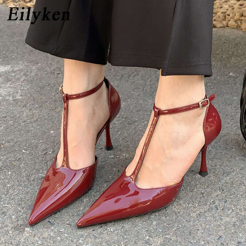 Eilyken Spring Autumn Brand Women Pumps Shoes Fashion Pointed Toe Ladies Elegant Hollow Out Sandals atilla De Muje