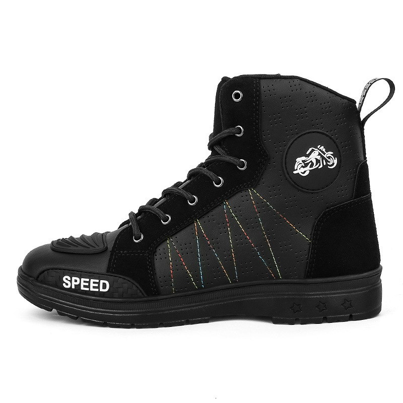 ddmytiger New Large Shoes Breathable, Waterproof, Increased Height Thick Bottom Wear resistant Motorcycle Travel Equipment C ddmythur