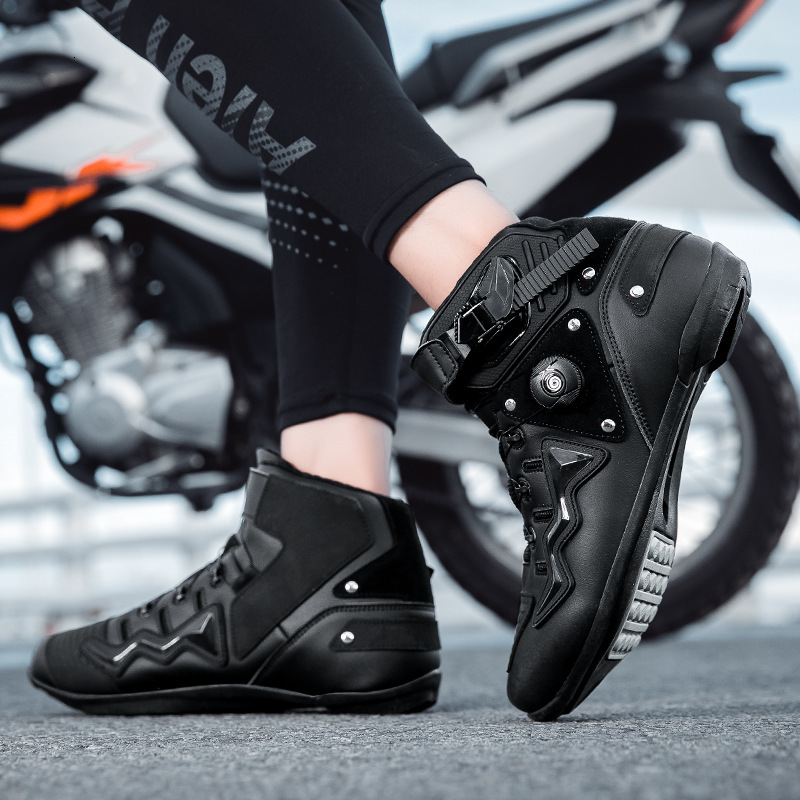 ddmytiger new high top shoes, wear-resistant, anti slip, height increasing, couple's casual motorcycle riding shoes C ddmythur