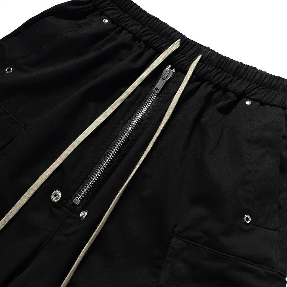 Mens Summer Cargo Shorts Summer Loose Casual Shorts Side Pocket Wide Leg Shorts 240923