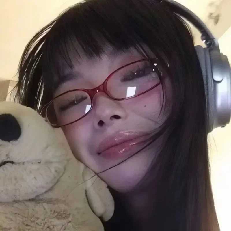 Other Fashion Accessories Japanese retro oval frame women Y2K Ins no makeup regular glasses men and girls cute decoration computer H240923 UEGS