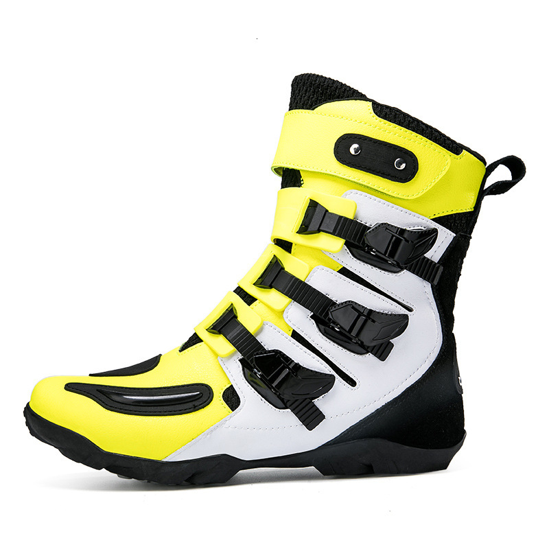 ddmytiger Motorcycle riding shoes, male knight, off-road boots, racing high top four season motorcycle travel equipment C ddmythur