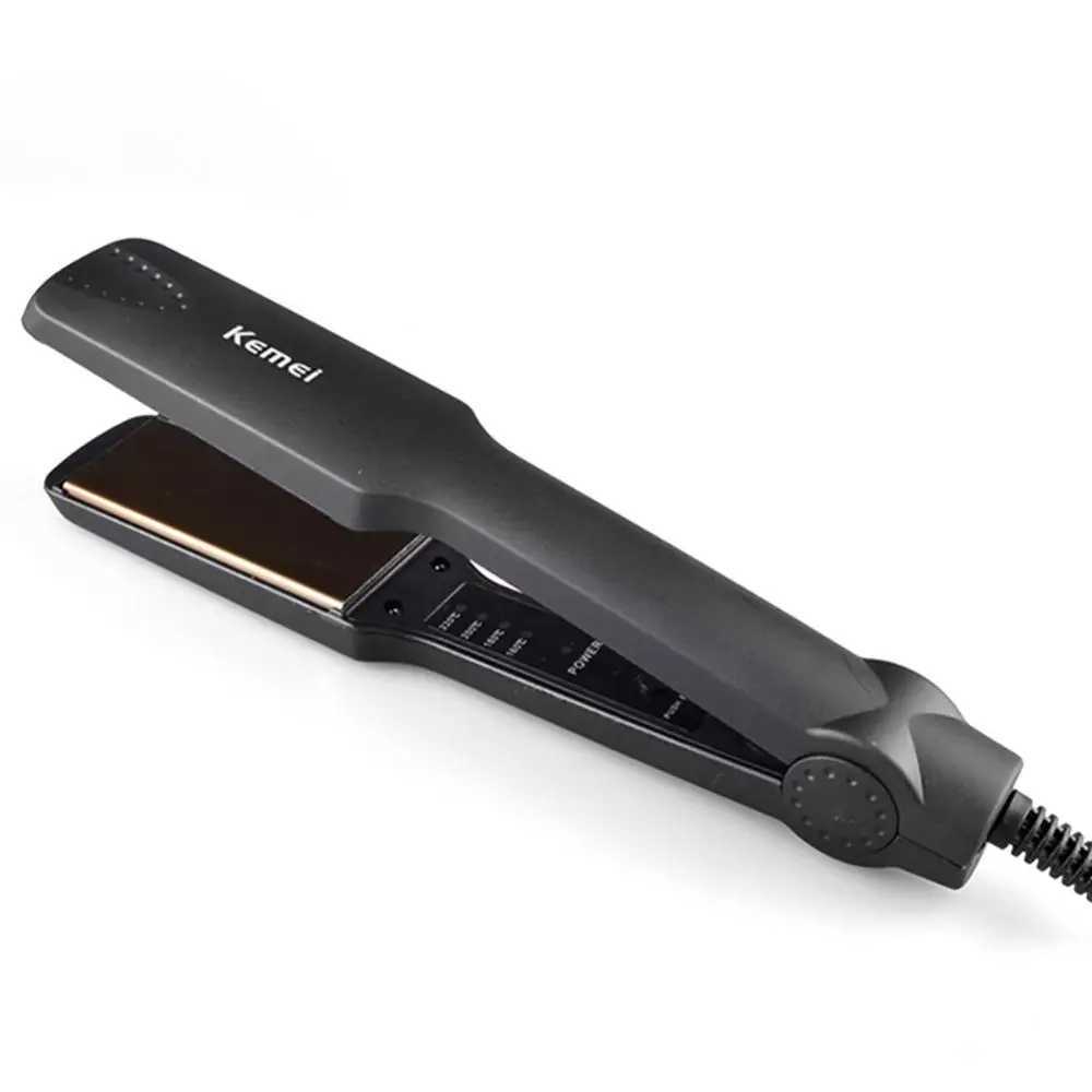 Curling and straightening dual-use straight hair splicing constant temperature 4-speed portable air bangs curling straightener CL240923