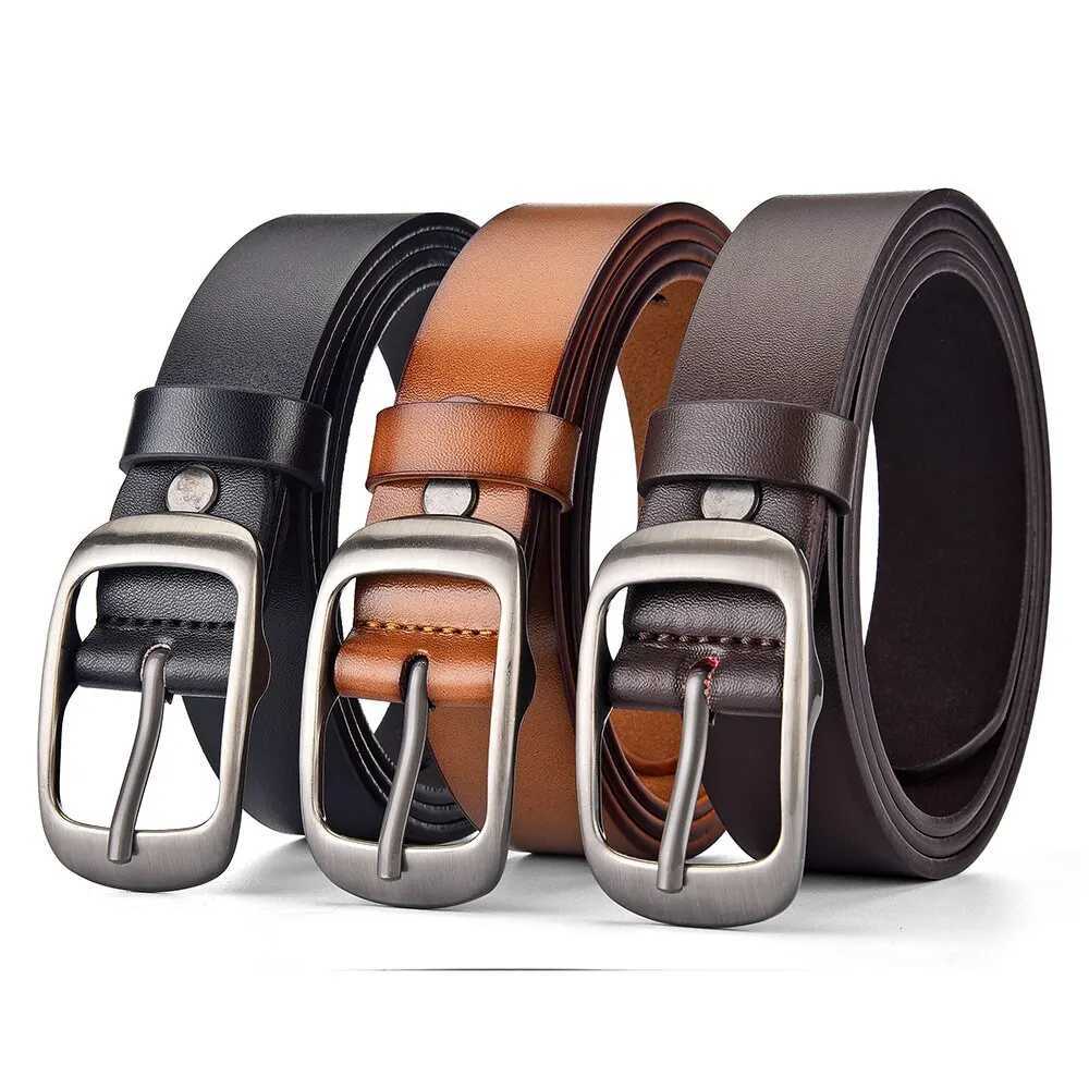 New Womens Belt Classic Retro Fashion Needle Buckle Belt High Grade Soft PU Leather Belt Paired with Jeans Belt Women WaistbandX240923