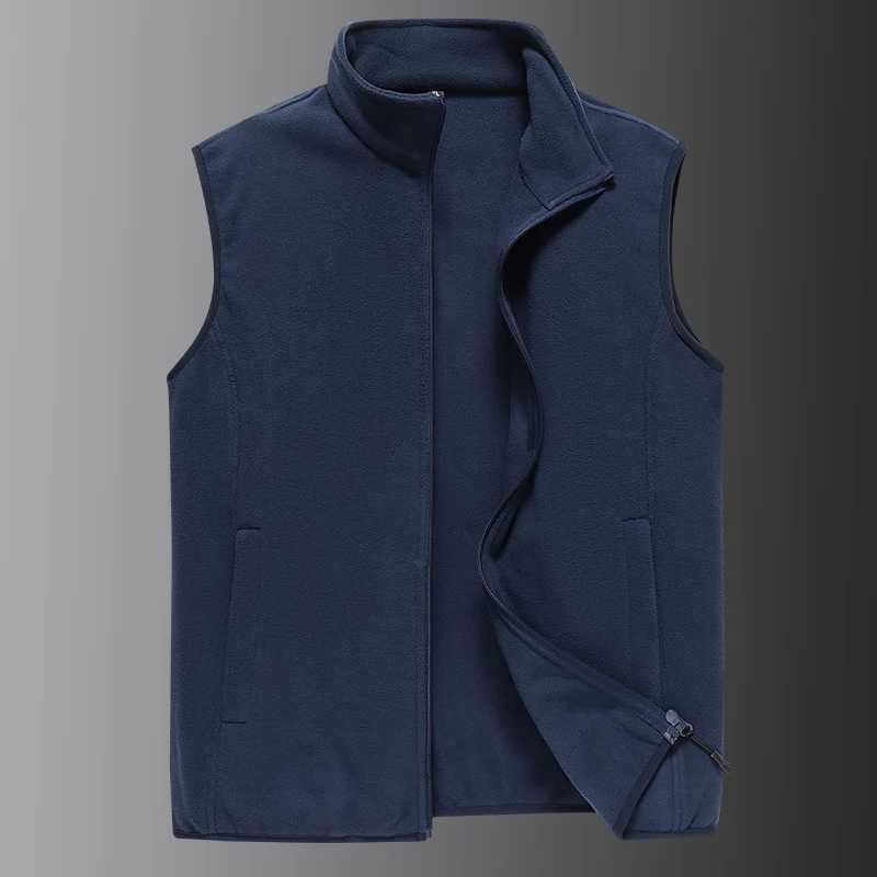 2024 Winter New Mens Warm Wool Vest Jacket Hooded Sleeveless Vest Autumn Fashion Casual Vest Jacket Mens 9807 W240923