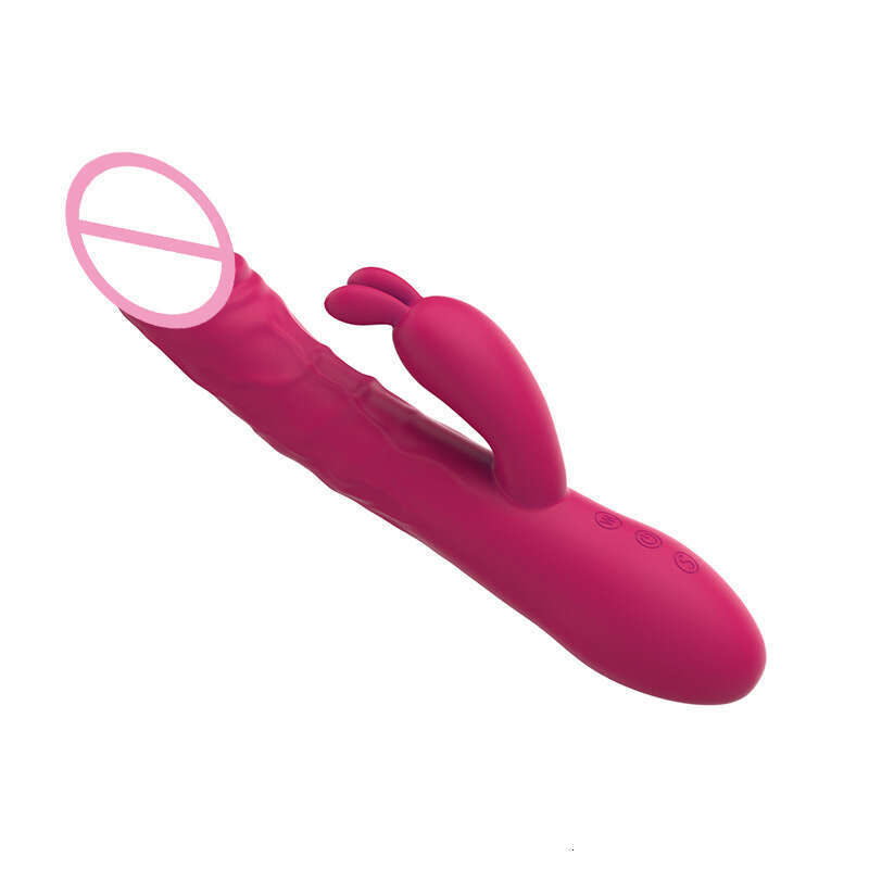 New Rabbit Double Motor Shock Vibrator Female Massage Stick Rabbit vibrator