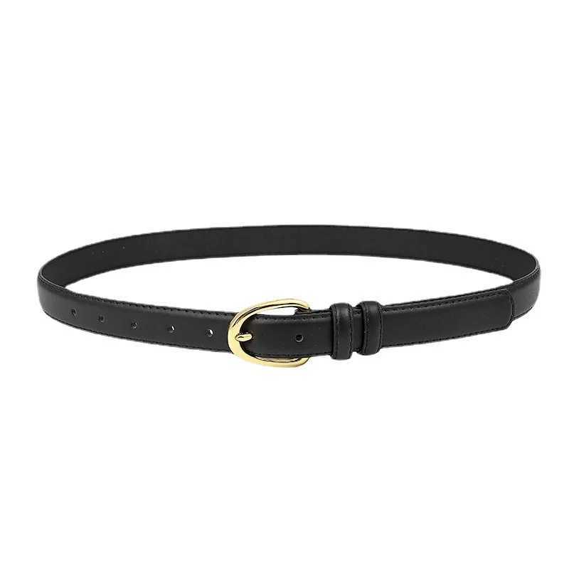 Korean Version of Women Fashion Belt Female Double-sided PU Leather Needle Buckle Simple Versatile Jeans Women Waistband BeltsX240923