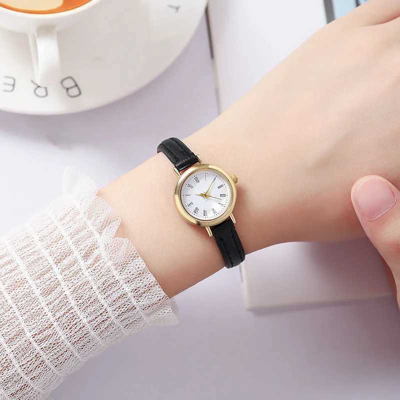 Classic Womens Casual Quartz Leather Band Strap Watch New Round Analog Clock Wrist Watches Designer WatchesX240923
