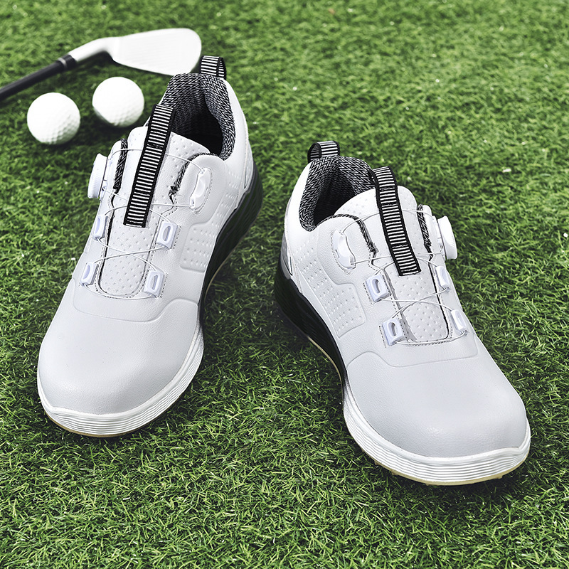 ddmytiger 2024 Couple's New Knob Breathable, Anti slip, Waterproof Golf Shoes with Shock Absorbent and Wear resistant Features C ddmythur