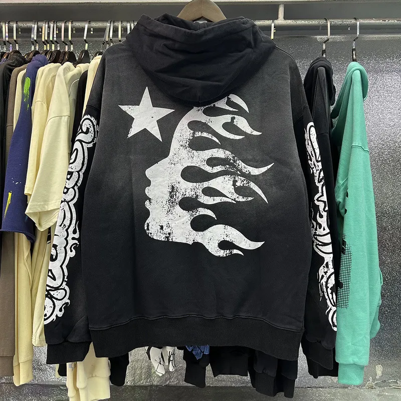 Men&#039;s Hoodies Sweatshirts Y2k Hoodie Sweatshirt Hip Hop bet Graphic Print Pink Oversized Hooded Men Women Harajuku Gothic Tops Streetwear T230731