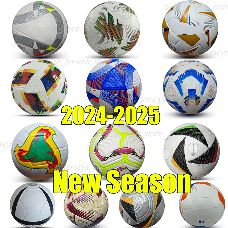 24 25 New Top Club League soccer Balls Size 5 World 2024 Cup 2025 high-grade nice Paris match Football liga premer Finals champion Ship ball without air national team
