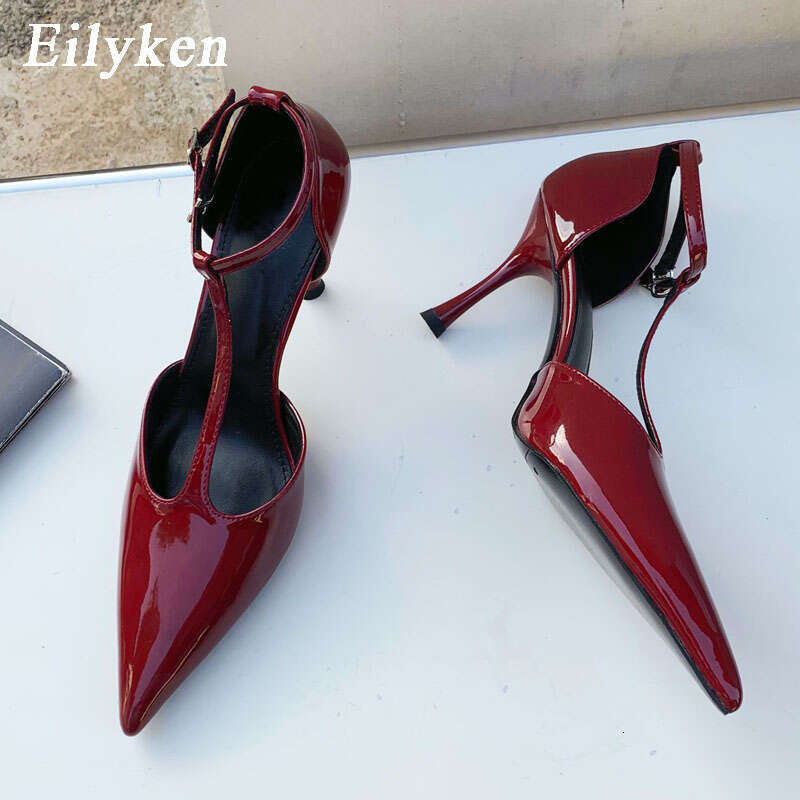 Eilyken Spring Autumn Brand Women Pumps Shoes Fashion Pointed Toe Ladies Elegant Hollow Out Sandals atilla De Muje