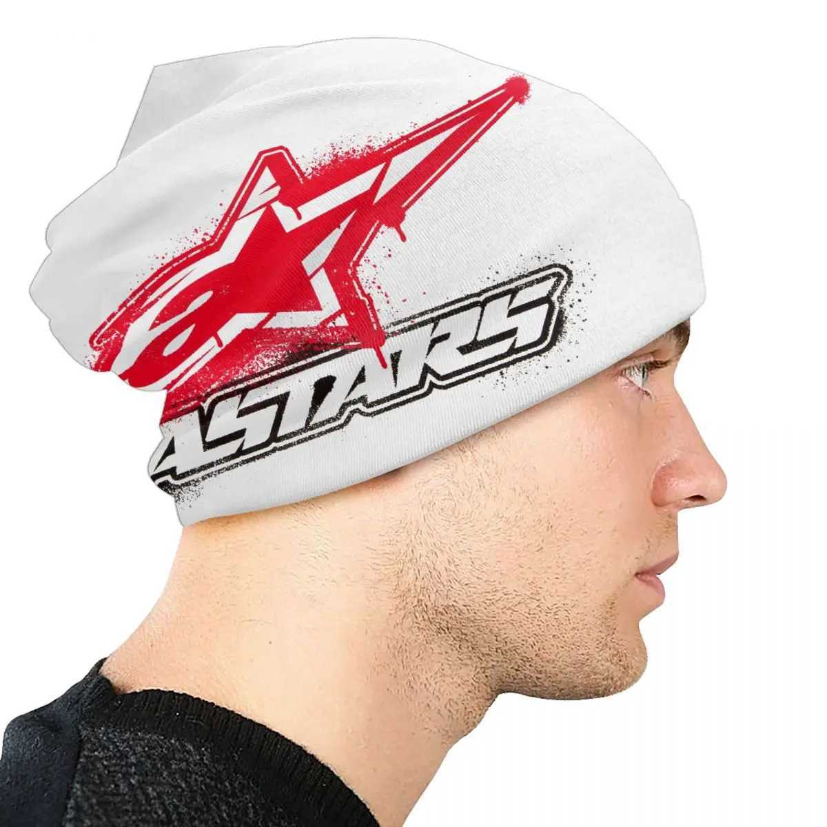 Beanie/Skull Caps Motocross Enduro Cross Bonnet Hats Fashion Knit Hat For Men Women Winter Warm Skullies Beanies Cs J240923