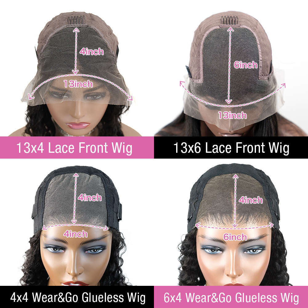 30Inch Body Wave Front Glueless Wig Ready to Wear 13x6 HD Transparent Human Hair Lace Frontal Brazilian Wigs