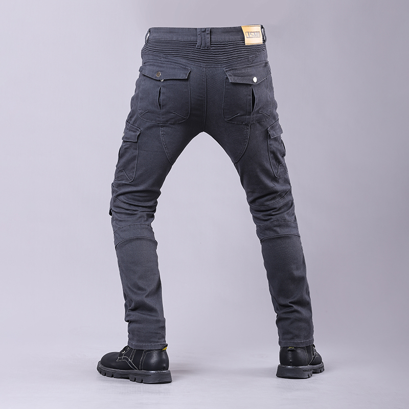 New Outdoor Motorcycle Pants Men's And Women's Jeans Riding Touring Motocross Leisure Moto Motorbike Trousers Protective Gear