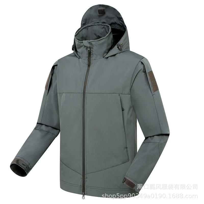 Spring And Autumn Stormtrooper Waterproof Windproof Warm Jacket Single Composite Soft Shell Mountaineering Suit