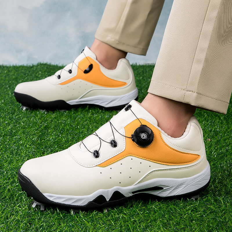 ddmytiger 2024 new rotating button golf for couples, wear-resistant, non slip, detachable professional sole shoes C ddmythur
