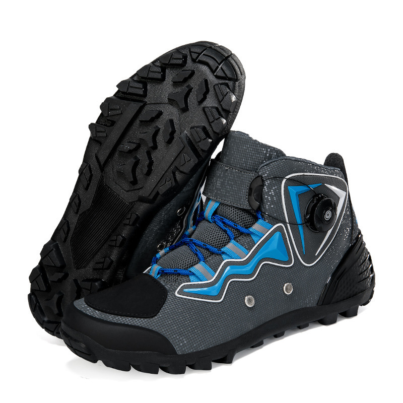 ddmytiger new couple plus size motorcycle shoes, breathable and height increasing outdoor riding shoes C ddmythur